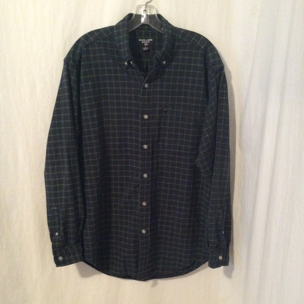 Ralph Lauren Jeans Co Plaid Button Down